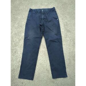 Massimo Dutti Chino Pants Mens 31x30‎ Slim Fit Navy